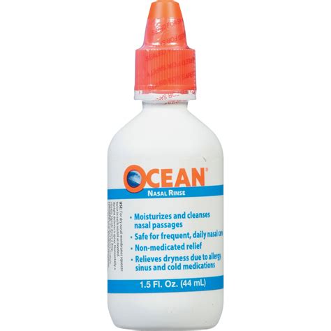 Ocean Saline Premium Nasal Spray, 1.5 Oz