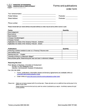 Fillable Online dbh govt Publications order form - Department of ...