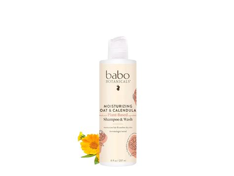 Babo Botanicals Moisturizing Baby 2-in-1 Shampoo & Wash with Oatmilk ...