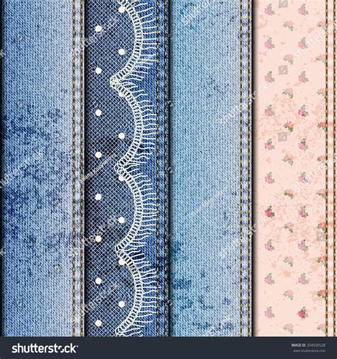 Denim And Lace Texture: Over 782 Royalty-Free Licensable Stock Vectors ...