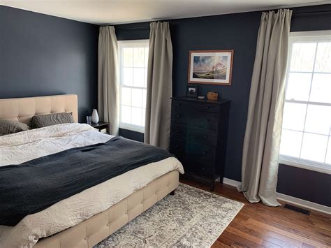 Bedroom Refresh With Sherwin Williams Cyberspace