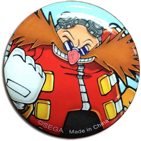Sonic The Hedgehog Dr.Eggman Button - 1.25 inch India | Ubuy