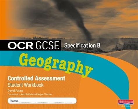 Buy OCR GCSE Geography B Controlled Assessment Student Workbook Book ...