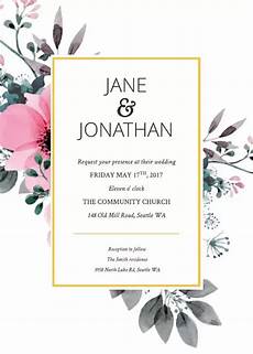 Wedding Invitations Card Template by How To Custom Make My Wedding Invitation Quora Wedding Invitations Card Template
