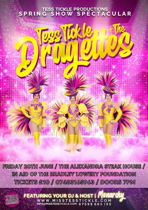 Tess Tickle and The Dragettes for The Bradley Lowery Foundation, The ...
