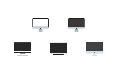 Blank Computer Screen Vector File 的图像结果