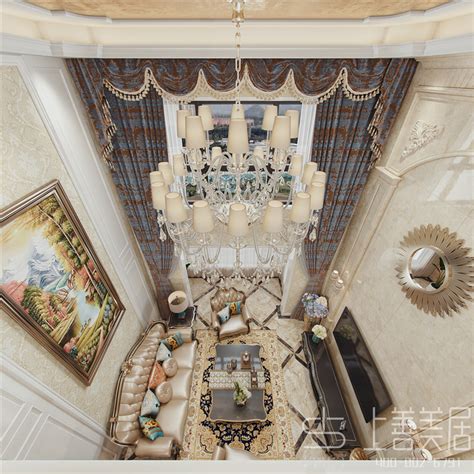 定州爵士山200平五室三厅欧式古典风格装修效果图-石家庄上善美居装饰公司
