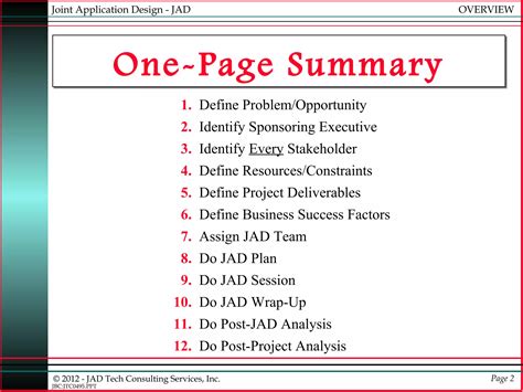 JAD - Joint Application Development | PPT