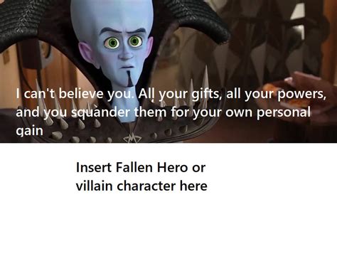 Megamind disappointed meme template by The-Darkes-Nightmare on DeviantArt