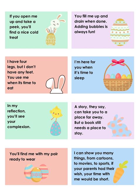 Easter Scavenger Hunt Ideas