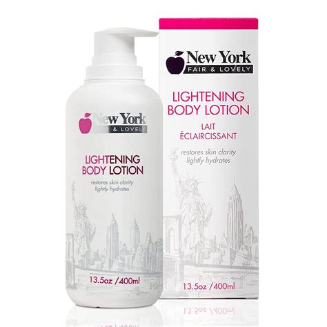 NEW YORK FAIR & LOVELY LIGTENING BODY LOTION - GlamAndGlow BeautyHub
