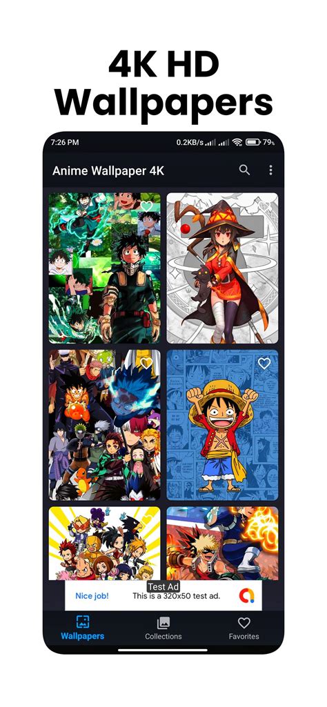 Скачать Anime Wallpaper 4K APK для Android