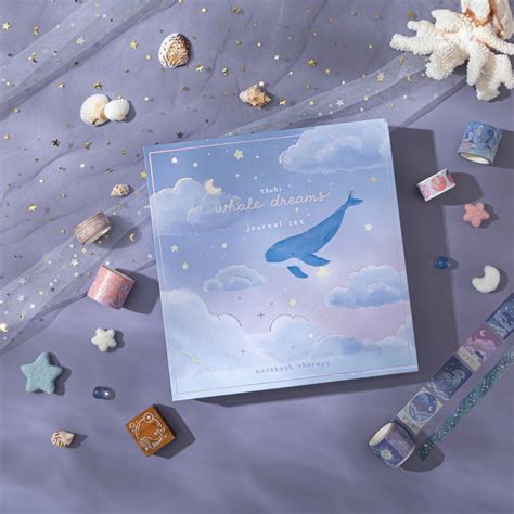 Tsuki ‘Whale Dreams’ Limited Edition Holographic Bullet Journal Set ...