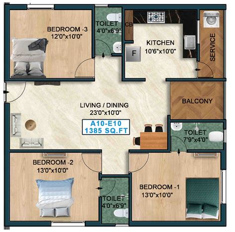 Nest Mojo | Flats for Sale in Padur | Flats in Padur