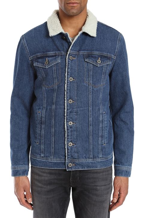Mavi Jeans Frank Fleece Lined Denim Jacket | Nordstrom | Fleece lined ...