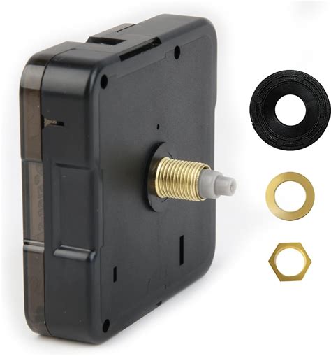 Quartz Wall Clock Mechanisms Replacement, Wall Clock Part Repair Kit Silent Mechanism Battery ...
