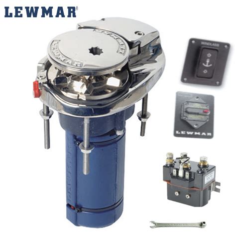 Molinete LEWMAR V700-–.320w–12v–cadena de 6 mm--CON KIT REGALO | Naval ...