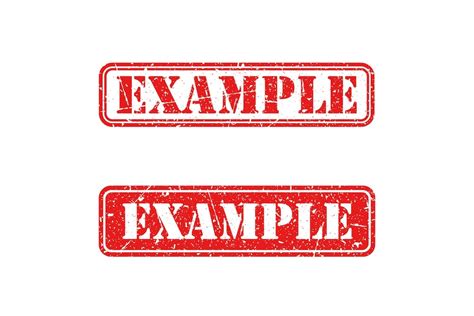 Example Stamp Vector 的图像结果