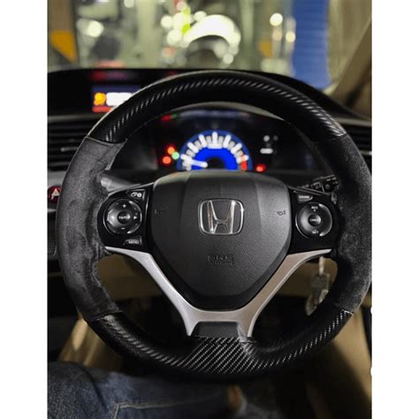 Alcantra steering cover