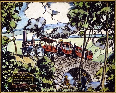 Dewitt Clinton Locomotive Nbuilt for The Mohawk & Hudson Railroad by ...
