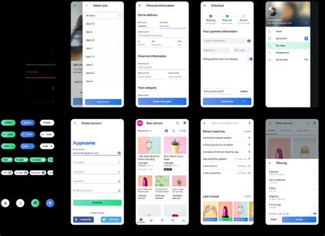 Image result for Android Dashboard Mobile UI Figma