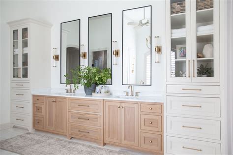 24" White Oak Shaker Inset Bathroom Linen Cabinet - Etsy in 2025 | Bathroom vanity designs, Oak ...