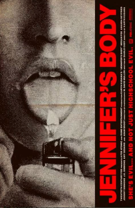 "Movie Jennifer's Body Poster" Poster for Sale by joesbokey | Jennifer ...