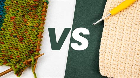 Knit Vs. Crochet: What’S The Difference And Which One Should You Use ...