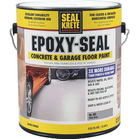 Rust-Oleum Seal-Krete Epoxy-Seal Concrete & Garage Floor Paint, 922 ...
