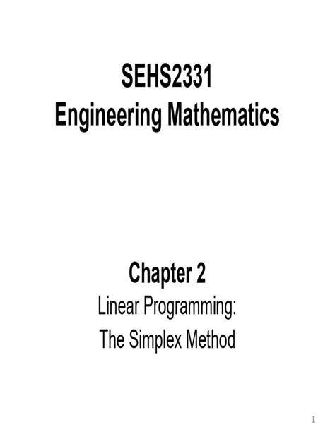 Image result for Mathematical Optimization Model Simplex Method
