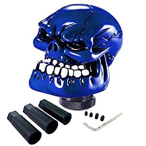 Arenbel Manual Gear Knob Pattern Skull Style Shifter Knobs Lever ...