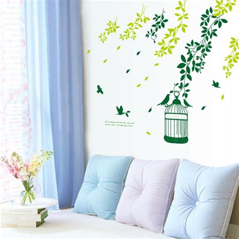 Buy Corsica Nova Green Floral Nest Wall Decal - 50 x 70 cm from Corsica ...