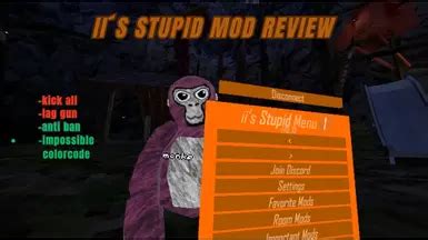 ii's Stupid Mod Menu at Gorilla Tag Nexus - Mods and Community
