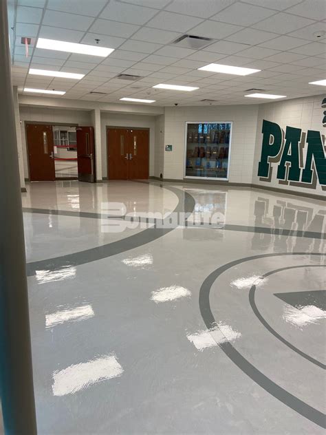 Jeffco Concrete Crafted Pelham High School Flooring | Bomanite