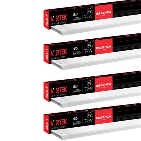 Nortek Essenza 72 Watt 4ft Led Tube Lights For Home With 3 In 1 ...