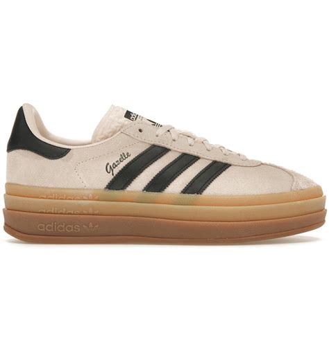 ADIDAS GAZELLE BOLD WONDER QUARTZ BLACK GUM WOMEN'S ...