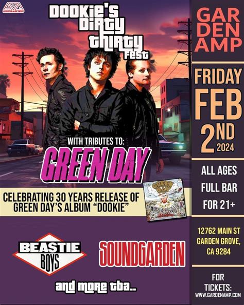 GREEN DAY, BEASTIE BOYS, SOUNDGARDEN, RANCID TRIBUTES - DOOKIES DIRTY ...
