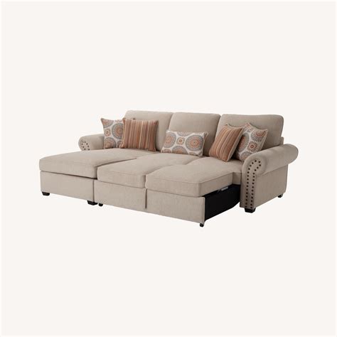 Bob's Discount Furniture Right Arm Sectional Sofa - AptDeco