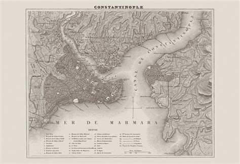 Constantinople Today Map