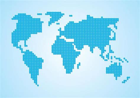 World Map Dots Vector 的图像结果