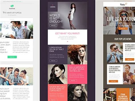 HTML Email Design 的图像结果