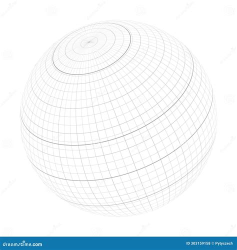 Equator, Tropics and Polar Circles of Earth Globe Stock Vector - Illustration of globe, scheme ...