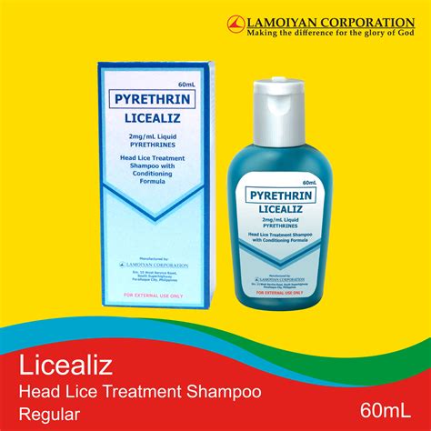 Licealiz Head Lice Treatment Shampoo Regular 60mL | Lazada PH