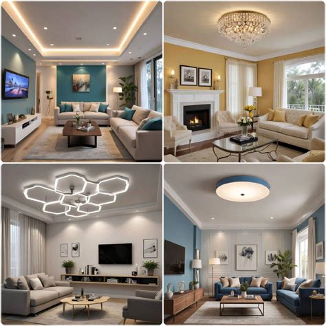 25 Living Room Ceiling Lighting Ideas for Every Era