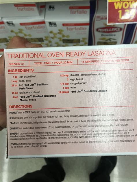 Pin by Sarah Bussey on Grub | Lasagna recipe with oven ready noodles ...