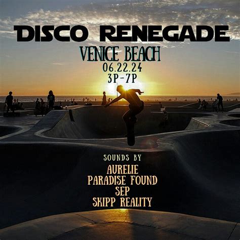 Disco Renegade: Venice Beach, Venice Beach Skatepark, Los Angeles, 22 ...