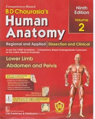 Bd Chaurasia's Human Anatomy Lower Limb Abdomen And Pelvis (9th Edition ...