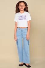 Buy Girls Blue Jeans Online - 965321 | Allen Solly