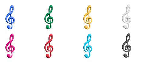 Note Symbol Colorful 的图像结果