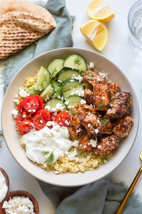 Mediterranean Salmon Bowls - Our Balanced Bowl